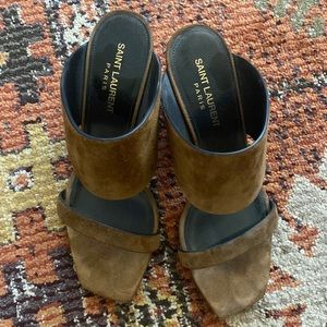 Saint Laurent brown sandals 7.5